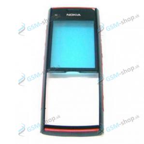 Kryt Nokia X2-00 predn ierno erven Originl