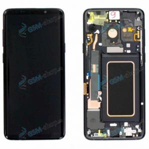 LCD displej Samsung Galaxy S9 Plus (G965) a dotyk s krytom čiernym Originál