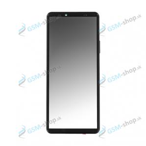 LCD displej Sony Xperia 10 IV (XQ-CC54) a dotyk s krytom fialovm Originl