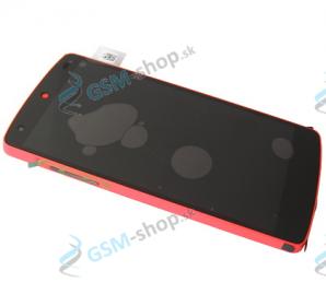 LCD LG D821 Nexus 5 a dotyková plocha s krytom červeným Originál
