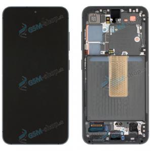 LCD displej Samsung Galaxy S23 (S911) a dotyk s krytom edm Originl