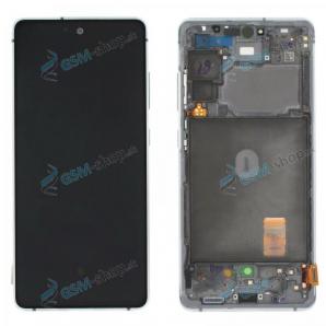 LCD displej Samsung Galaxy S20 FE (G780F) a dotyk s krytom bielym Originl