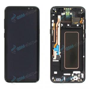 LCD displej Samsung Galaxy S8 Plus (G955) a dotyk s krytom iernym Originl