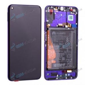 LCD displej Huawei Nova 5T, Honor 20 a dotyk s krytom fialovým Originál