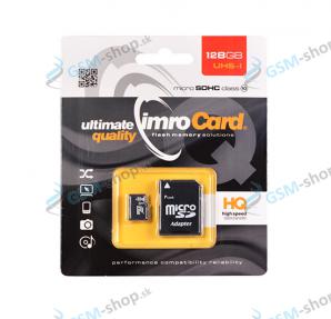 Pamäťová karta IMRO MicroSD 128 GB SDHC UHS-I CLASS 10