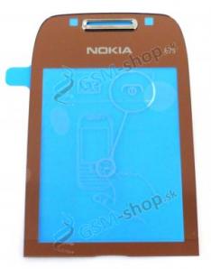 Sklíčko Nokia E75 hnedé Originál