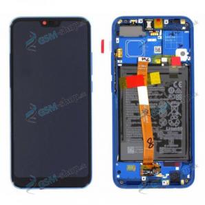 LCD displej Huawei Honor 10 a dotyk s krytom modrm Originl