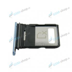 SIM a SD držiak Motorola Edge 40 Pro (XT2301) modrý Originál