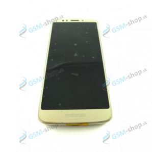 LCD displej Motorola Moto G6 Play (XT1922) a dotyk zlat s krytom Originl