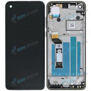 LCD displej Motorola One Vision (XT1970) a dotyk s krytom iernym Originl