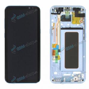 LCD displej Samsung Galaxy S8 Plus (G955) a dotyk s krytom modrým Originál