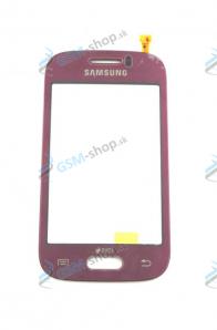 Sklíčko Samsung Galaxy Young S6310 a dotyková plocha červená Originál