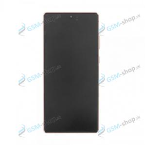 LCD displej Samsung Galaxy Note 20 (N980) a dotyk s krytom bronzovm Originl