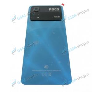 Kryt Xiaomi Poco X4 Pro 5G zadný modrý Originál