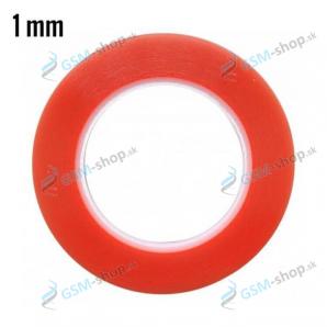Obojstranná lepiaca páska MAGIC RED 1 mm priehľadná