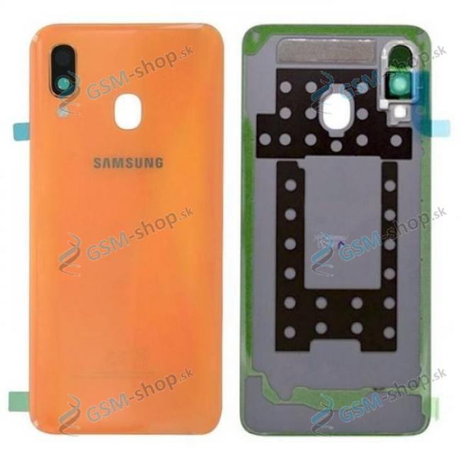 Kryt Samsung Galaxy A40 (A405) batrie oranov Originl
