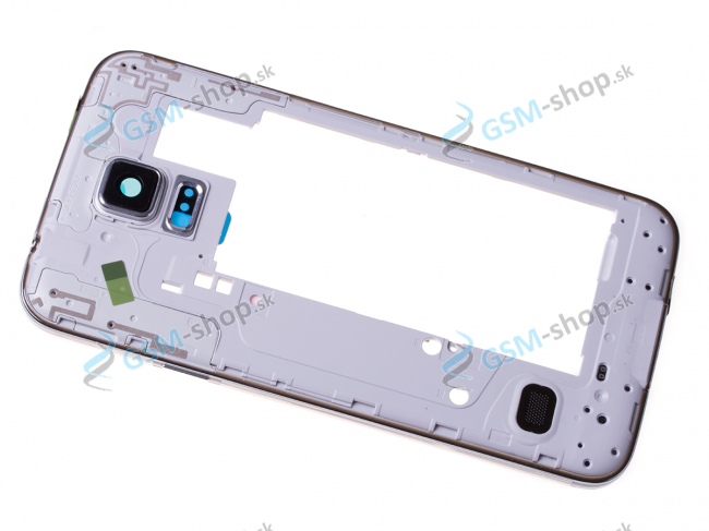 Stred Samsung Galaxy S5 Neo (G903F) strieborn Originl