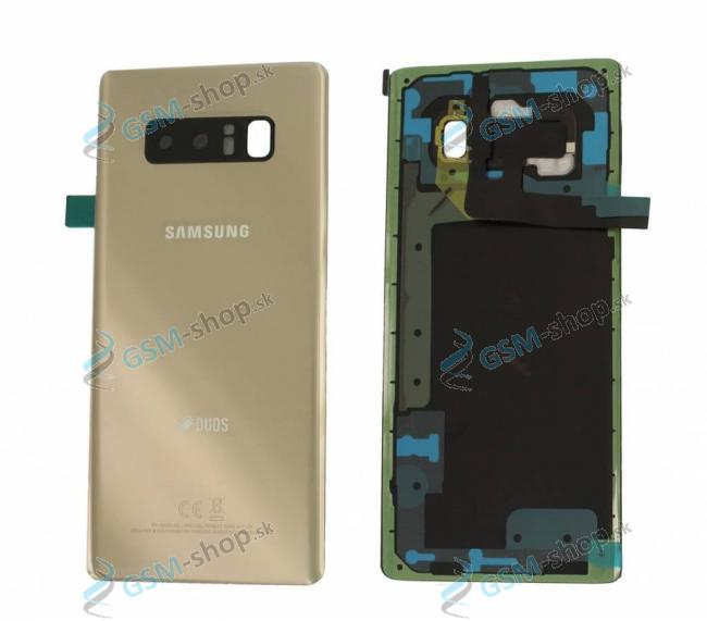 Kryt Samsung Galaxy Note 8 Duos (N950FD) batrie zlat Originl
