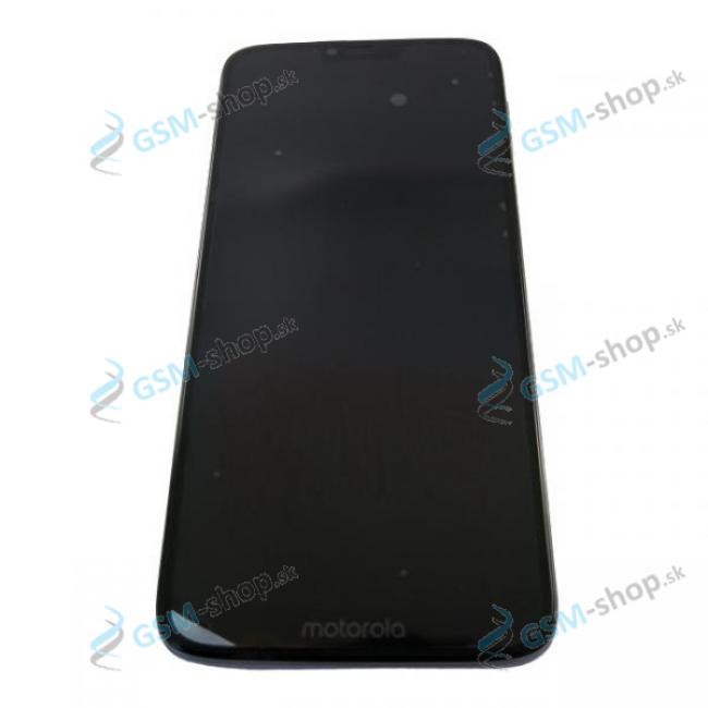 LCD Motorola Moto G7 Power (XT1955) a dotyk s krytom fialovm Originl