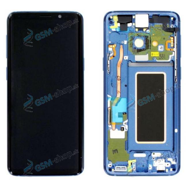 LCD displej Samsung Galaxy S9 (G960F) a dotyk s krytom modrm Originl