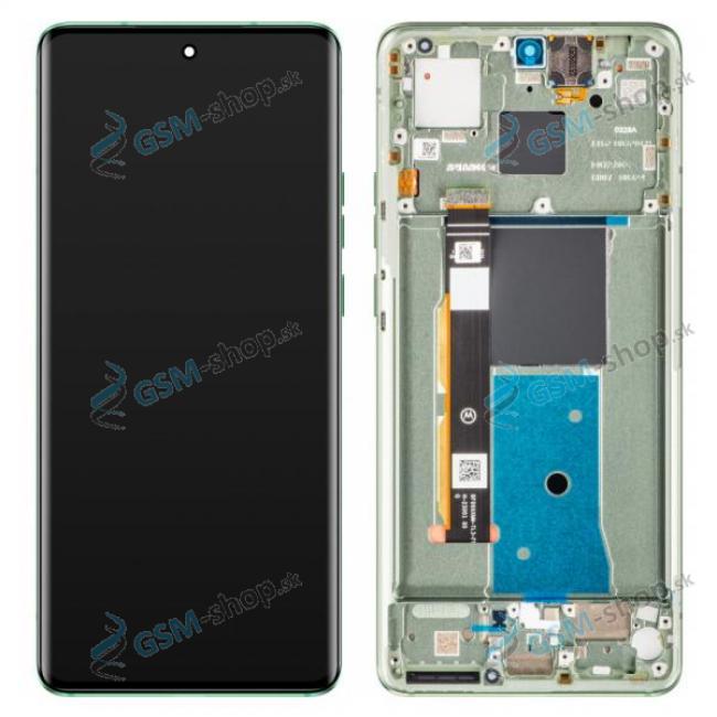 LCD displej Motorola Edge 40 (XT2303) a dotyk s krytom zelenm Originl