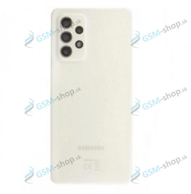Kryt Samsung Galaxy A52, A52 5G batrie biely Originl