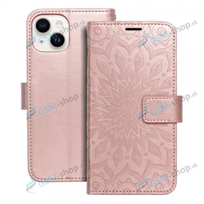 Pzdro MEZZO iPhone 14 knika Rose Mandala