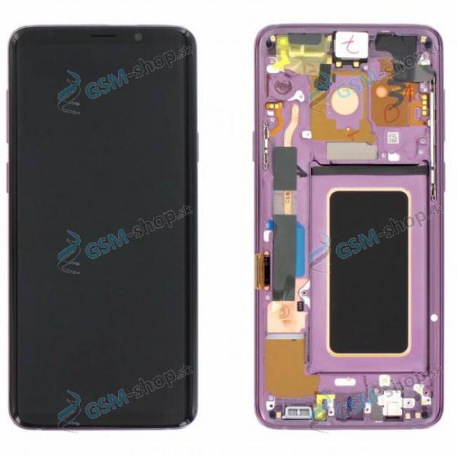 LCD displej Samsung Galaxy S9 Plus (G965) a dotyk s krytom fialovm Originl