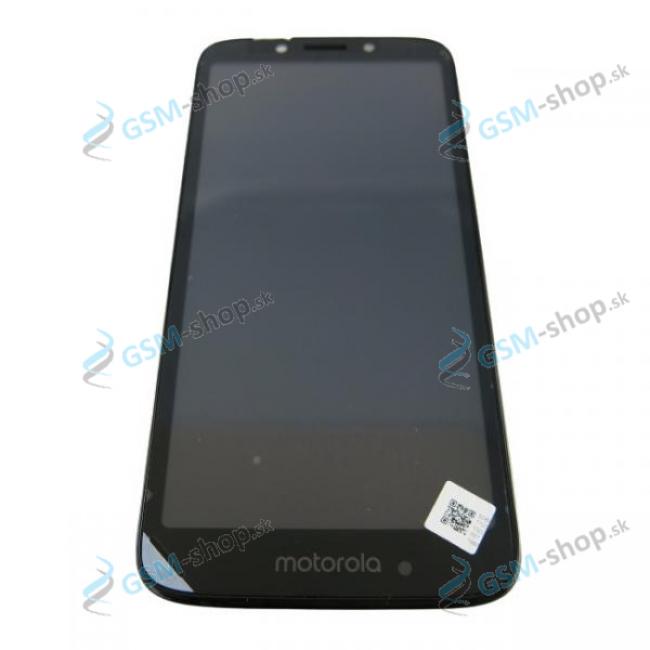 LCD displej Motorola Moto E5 Play (XT1920) a dotyk ierny s krytom Originl