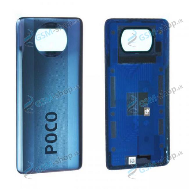 Kryt Xiaomi Poco X3 NFC zadn modr Originl