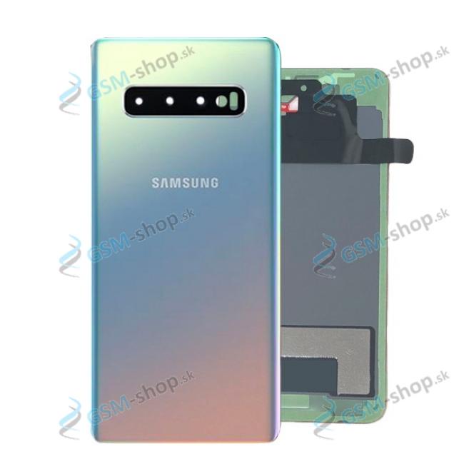 Kryt Samsung Galaxy S10 (G973) batrie strieborn Originl