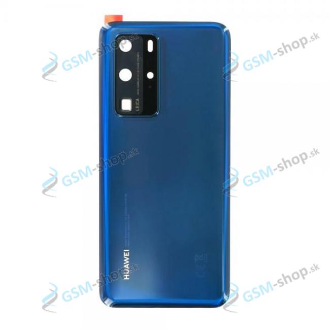 Kryt Huawei P40 Pro batrie zadn modr Originl