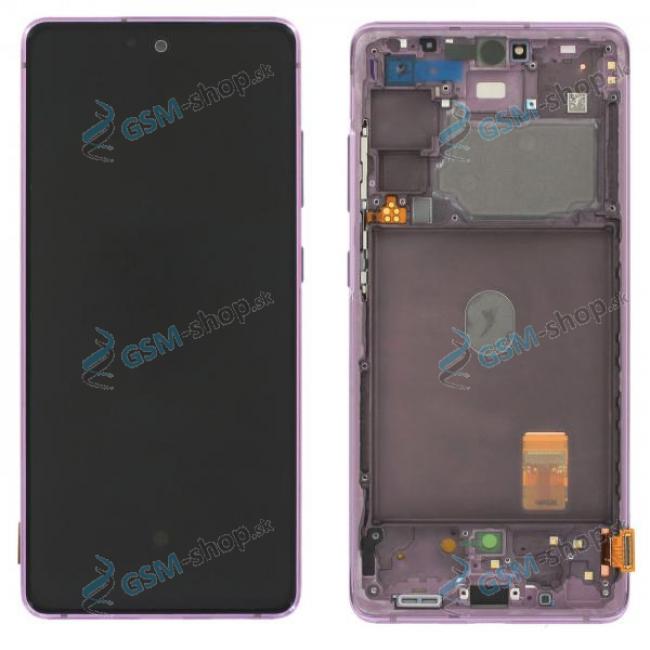 LCD displej Samsung Galaxy S20 FE (G780F) a dotyk s krytom fialovm Originl