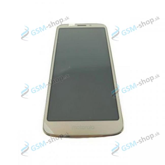 LCD Motorola Moto E5 Play (XT1920) a dotyk zlat s krytom Originl