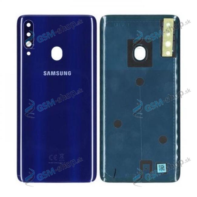 Kryt Samsung Galaxy A20s (A207) batrie modr Originl