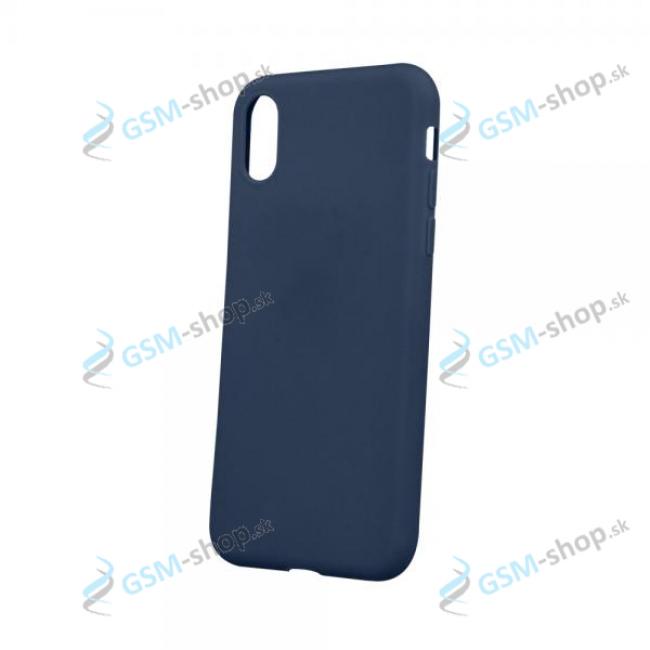 Pzdro silikn iPhone 14 Dark Blue