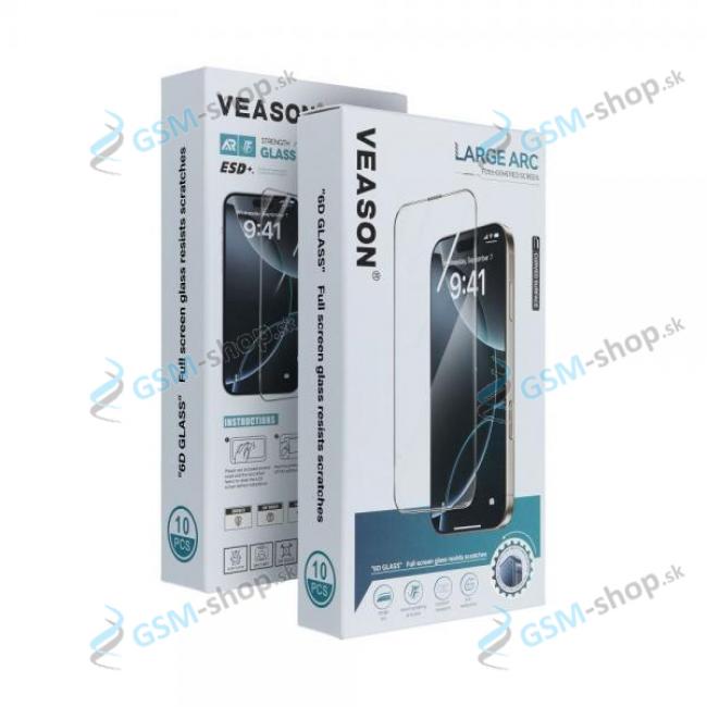 Tvrden sklo VEASON iPhone 14 Pro - PACK 10 ks ierne