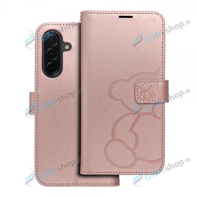 Pzdro MEZZO Samsung Galaxy A36 5G (A366) knika Teddy ruov
