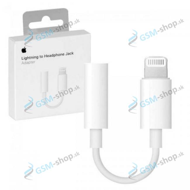 Audio adaptr MMX62ZM iPhone Lightning a 3,5mm biely blister Originl