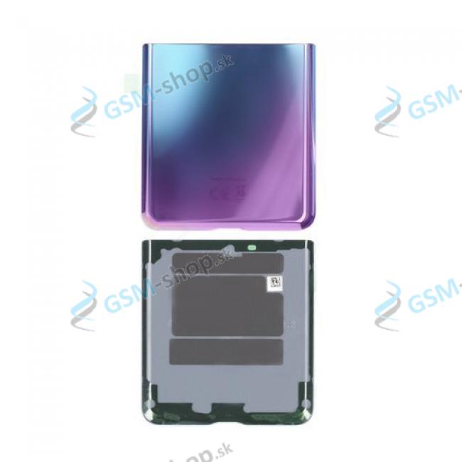 Kryt Samsung Galaxy Z Flip (F700) zadn spodn fialov Originl