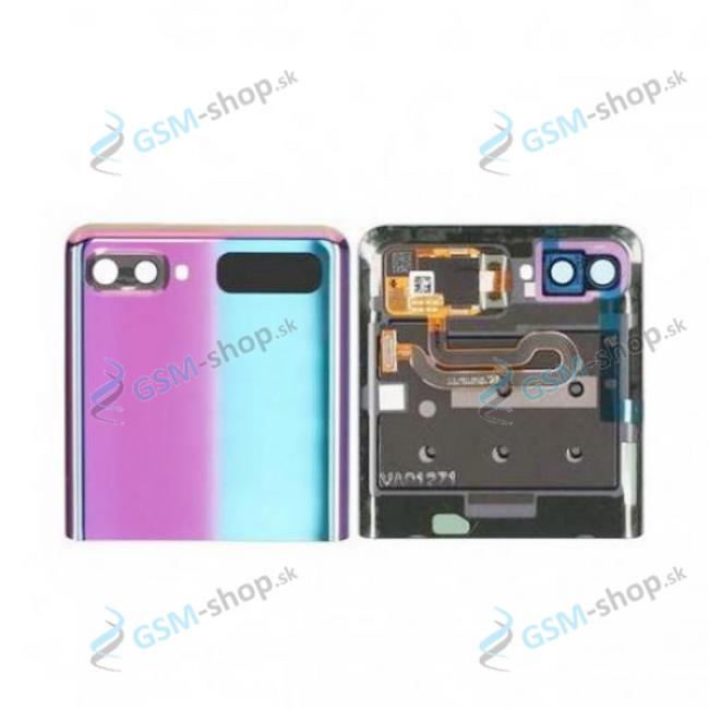 Kryt Samsung Galaxy Z Flip (F700) zadn vrchn fialov Originl