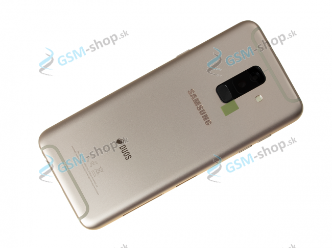 Kryt Samsung Galaxy A6 Plus 2018 Duos (A605FN) batrie zlat Originl