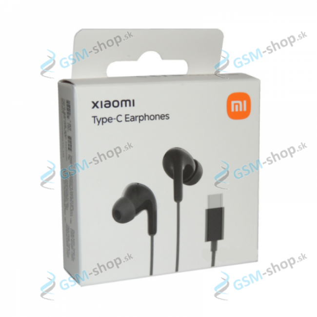 HF slchadl Xiaomi (BHR8930GL) s USB-C konektorom Originl blister ierne