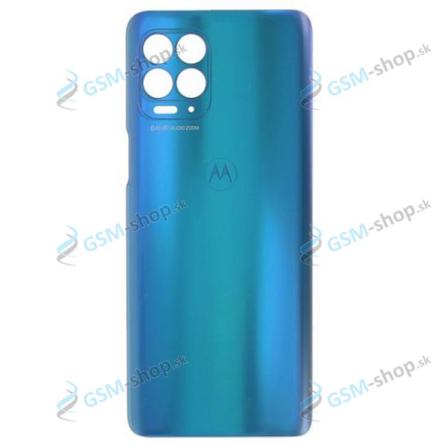 Kryt Motorola Moto G100 (XT2125) zadn bledo modr Originl