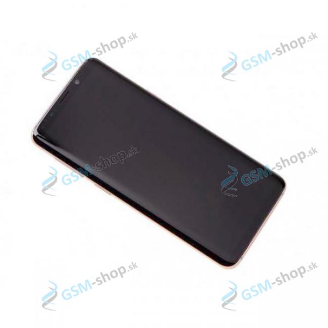 LCD Samsung Galaxy S9 (G960F) a dotyk s krytom zlatým Originál