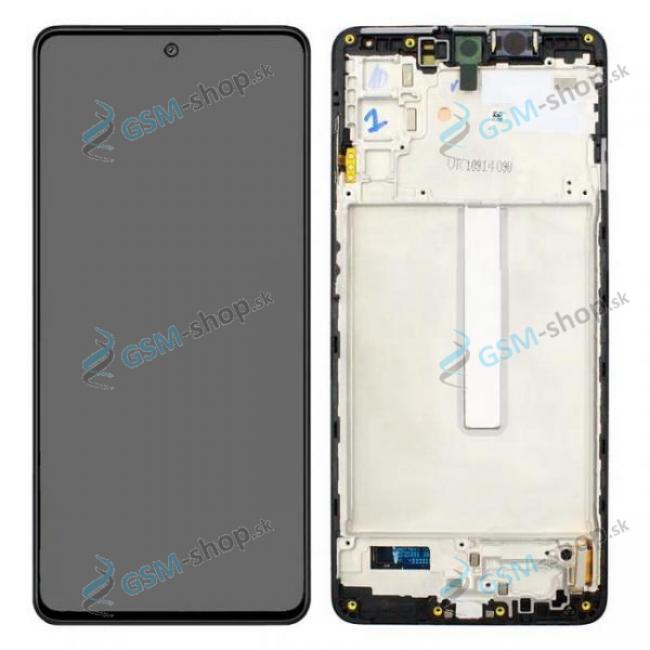 LCD displej Samsung Galaxy M52 5G (M526) a dotyk s krytom Originl