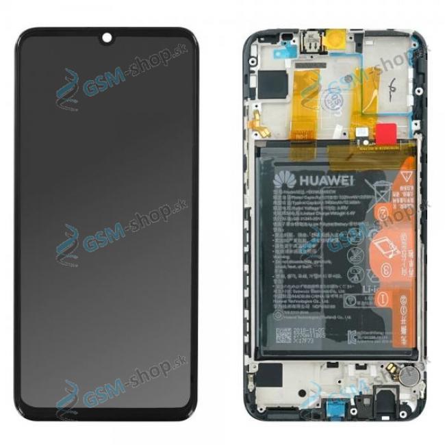 LCD displej Huawei P Smart 2019 a dotyk s krytom iernym Originl