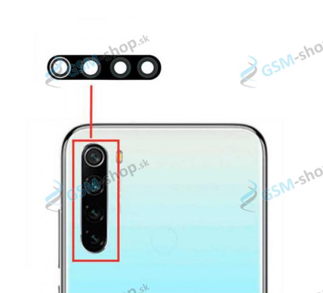 Sklko kamery Xiaomi Redmi Note 8, Note 8T ierne OEM