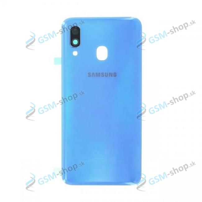 Kryt Samsung Galaxy A40 (A405) batrie modr Originl