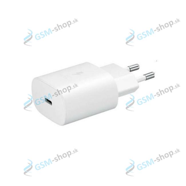 USB-C adaptr do siete Samsung EP-TA800NWE 25W Originl neblister biely